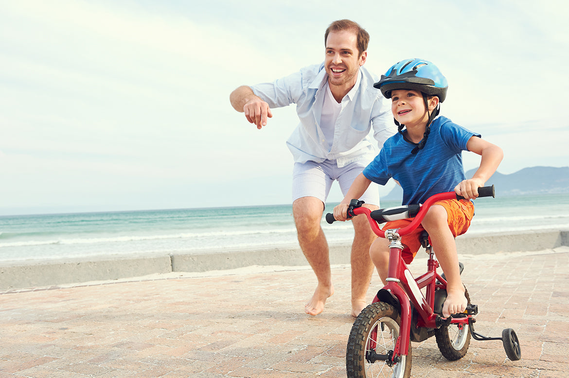 Wear protective headgear while cycling